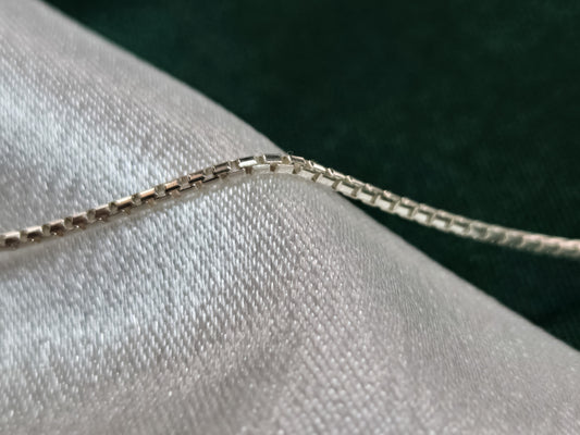 Box Chain - Sterling Silver | One of One